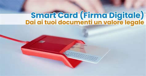 acquisto smart card|Firma Digitale .